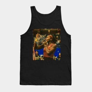 Vintage Coco gauff trophy kiss Tank Top